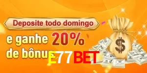 Promoções E77BET